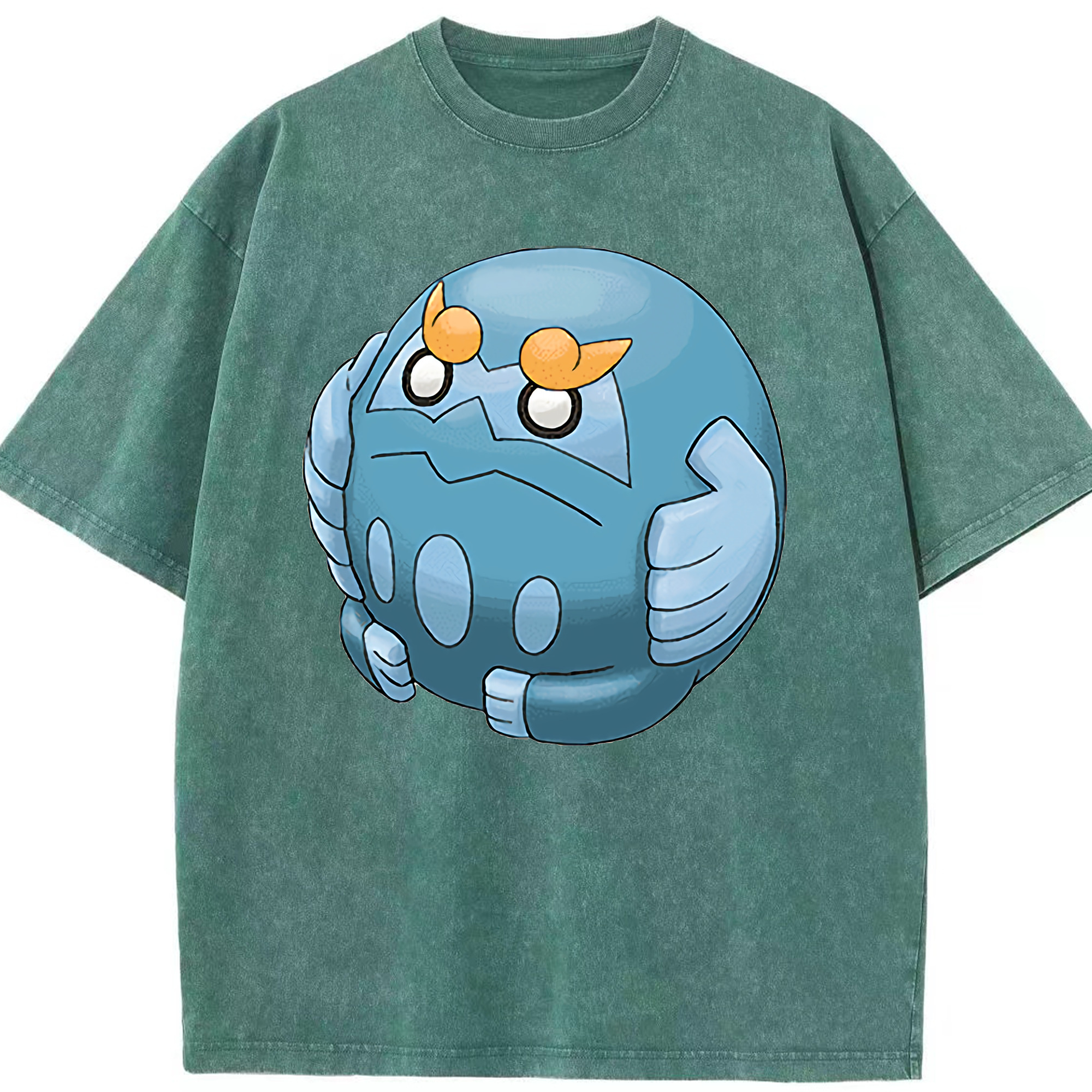 （画像用） ポケットモンスター Pokémon 綿100% ヴィンテージ風 半袖Tシャツ（フロントプリント）